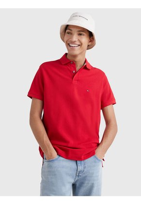 Polo Para Hombre Rojo Tommy Hilfiger