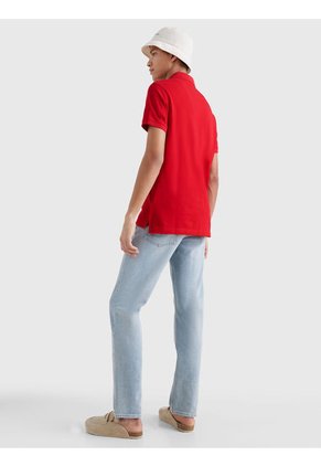 Polo Para Hombre Rojo Tommy Hilfiger