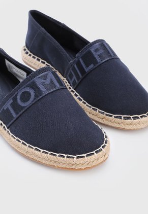 Alpargata Azul-Café Tommy Hilfiger