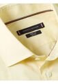 Camisa Naranja Flex Poplin De Corte Slim Tommy Hilfiger de Tommy Hilfiger