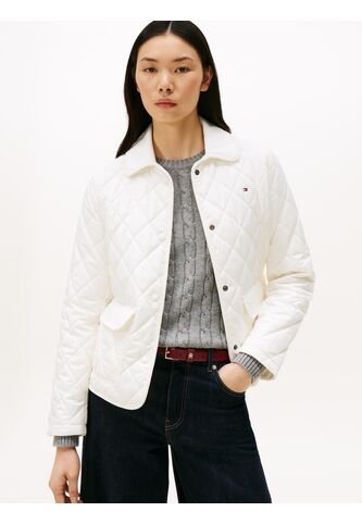 Chaqueta Blanca Acolchada Con Logo Tommy Hilfiger Tommy Hilfiger