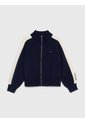 Chaqueta Azul Marino Con Cierre De Cremallera Y Logotipo Monotipo Tommy Hilfiger de Tommy Hilfiger