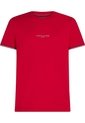 Camiseta Roja De Punto Con Corte Slim Tommy Hilfiger de Tommy Hilfiger