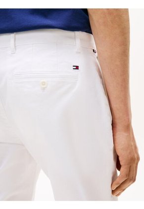 Pantalón Blanco Chino Denton Recto De Sarga Tommy Hilfiger