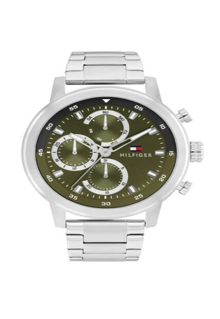 Reloj Tommy Hilfiger Modelo 1792180 Plateado Hombre