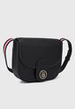 Bolso Manos Libres Negro-Dorado Tommy Hilfiger de Tommy Hilfiger
