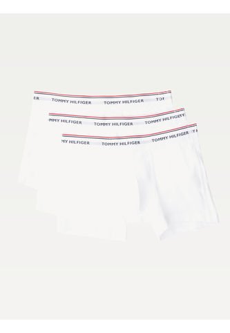 Pack De 3 Bóxers Trunk De Algodón Elástico Blanco Tommy Hilfiger Tommy Hilfiger