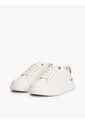 Tenis Blanco De Corte Bajo Con Cordones Tommy Hilfiger de Tommy Hilfiger
