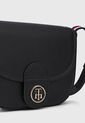 Bolso Manos Libres Negro-Dorado Tommy Hilfiger de Tommy Hilfiger