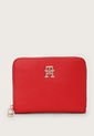 Billetera Rojo-Dorado Tommy Hilfiger de Tommy Hilfiger