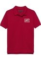 Polo Rojo Para Niño Varsity Con Logo Gráfico Tommy Hilfiger de Tommy Hilfiger