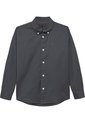 Camisa Negra Essential De Algodón Oxford Tommy Hilfiger de Tommy Hilfiger
