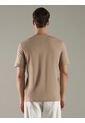 Camiseta Beige De Cuello Redondo Con Logo Gráfico Tommy Hilfiger de Tommy Hilfiger