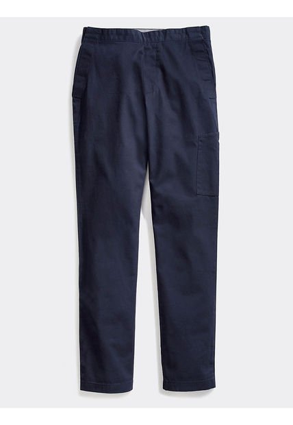 Pantalón Chino Azul Recto Para Hombre Tommy Hilfiger