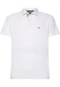 Polo Regular Con Logo Blanco Tommy Hilfiger de Tommy Hilfiger