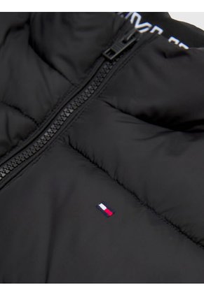 Chaleco Negro Essential Acolchado Para Niño Tommy Hilfiger