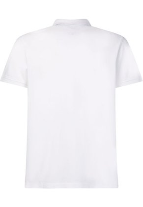Polo Regular Con Logo Blanco Tommy Hilfiger