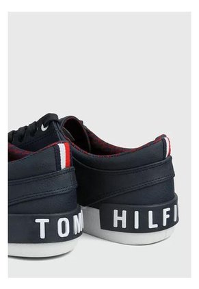Tenis Con Logo En La Suela Hombre Azul Tommy Hilfiger