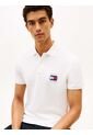 Polo Blanco De Corte Regular Con Logo Gráfico Tommy Hilfiger de Tommy Hilfiger