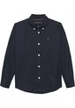 Camisa Azul Para Niño Essential De Algodón Oxford Tommy Hilfiger de Tommy Hilfiger