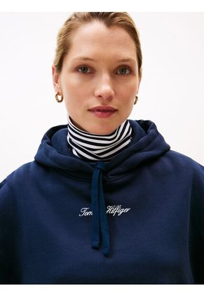 Buzo Multicolor Con Capota Y Logo Texturizado Tommy Hilfiger