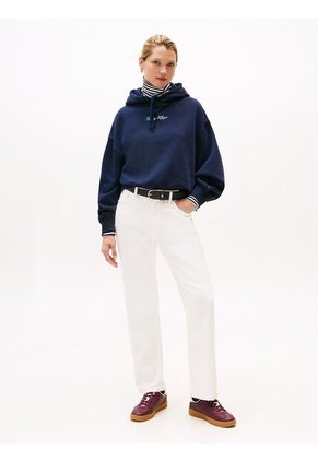 Buzo Multicolor Con Capota Y Logo Texturizado Tommy Hilfiger