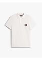 Polo Blanco De Corte Regular Con Logo Gráfico Tommy Hilfiger de Tommy Hilfiger
