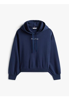 Buzo Multicolor Con Capota Y Logo Texturizado Tommy Hilfiger