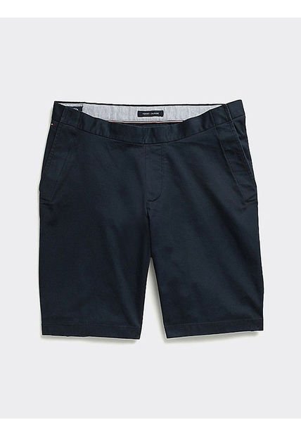 Pantalón Corto Clásico De Corte Sentado Hombre Azul Tommy Hilfiger