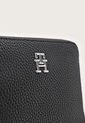 Billetera Negro-Plateado Tommy Hilfiger de Tommy Hilfiger