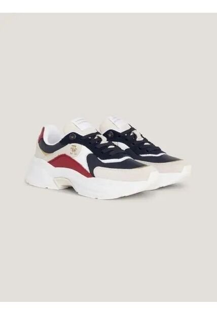 Tenis Estilo Running Cuero Para Mujer Tommy Hilfiger