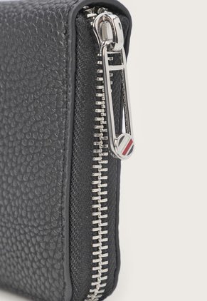 Billetera Negro-Plateado Tommy Hilfiger