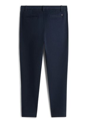 Pantalón Azul Chino Con Logo Tommy Hilfiger