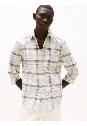 Camisa Beige Oxford De Manga Larga Tommy Hilfiger Tommy Hilfiger