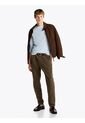 Camiseta Celeste De Manga Larga De Corte Slim Tommy Hilfiger de Tommy Hilfiger