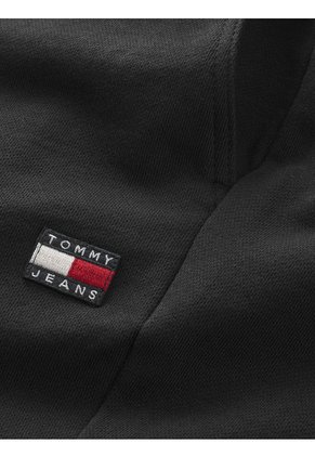 Pantalónes Con Insignia Sólida Hombre Negro Tommy Jeans