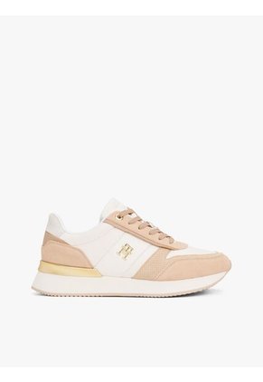 Tenis Blanco Con Paneles Metalizados Tommy Hilfiger