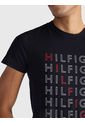 Camiseta Con Estampado Hombre Azul Tommy Hilfiger Hombre Azul Tommy Hilfiger de Tommy Hilfiger