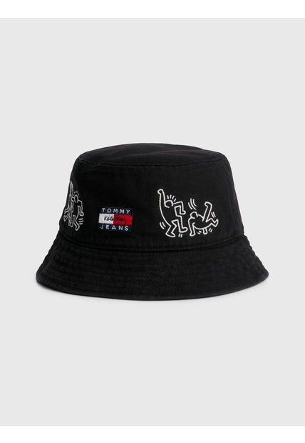 Sombrero De Pescador Tommy X Keith Haring Hombre Negro Tommy Hilfiger