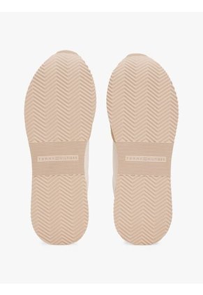 Tenis Blanco Con Paneles Metalizados Tommy Hilfiger
