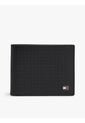 Billetera Negra Mini Tommy Hilfiger Con Acabado Emboss Tommy Hilfiger de Tommy Hilfiger