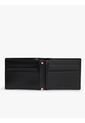 Billetera Negra Mini Tommy Hilfiger Con Acabado Emboss Tommy Hilfiger de Tommy Hilfiger