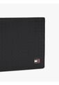 Billetera Negra Mini Tommy Hilfiger Con Acabado Emboss Tommy Hilfiger de Tommy Hilfiger