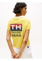 Camiseta Amarilla Con Logo Trasero Hilfiger Sailing Tommy Hilfiger de Tommy Hilfiger