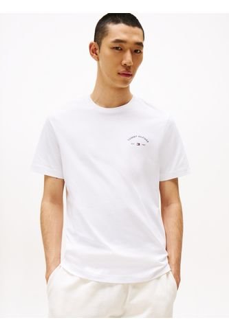 Camiseta Blanca Con Motivo De Palmera En La Espalda Tommy Hilfiger Tommy Hilfiger