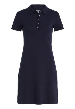 Vestido Azul Tipo Polo Con Corte Slim Tommy Hilfiger