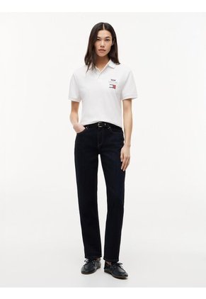 Polo Blanco TH X Cadillac Formula 1® Team Con Logo Tommy Hilfiger