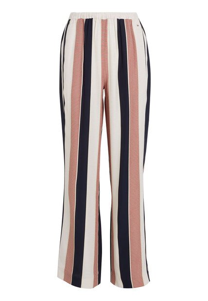 Pantalón Multicolor Global Stripe De Corte Amplio Tommy Hilfiger