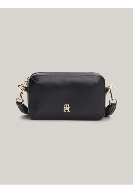 Bolso Negro Chic Con Bandolera Cruzada Tommy Hilfiger