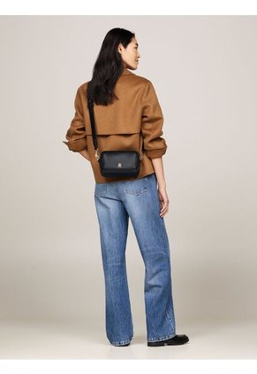 Bolso Negro Chic Con Bandolera Cruzada Tommy Hilfiger